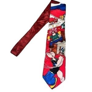 Vintage Popeye the Sailor Man tie